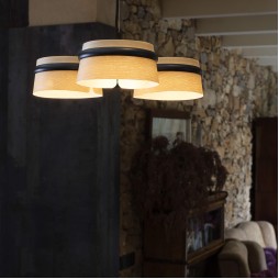 Colgante Loop madera fresno Faro